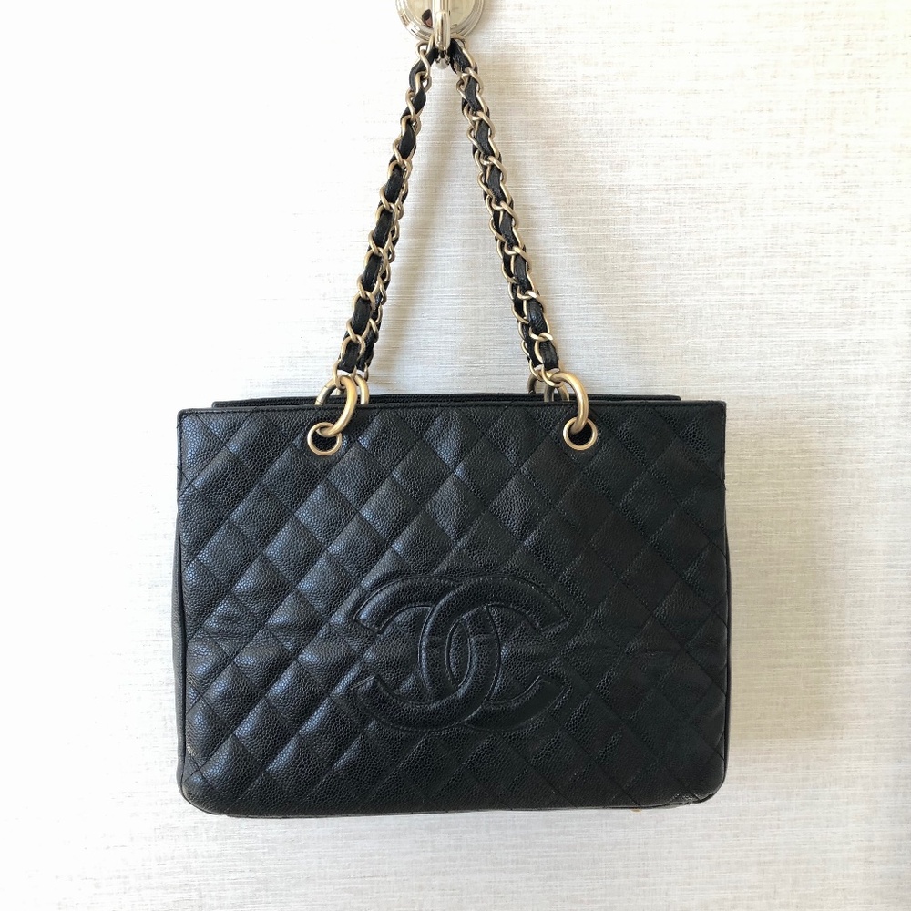 Chanel Caviar Medallion Quilted Tote